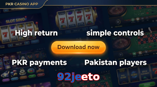 Main screen of 92Jeeto gamedownload page for PK players